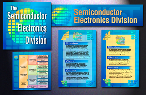 SED Posters for SemiCon West and wall display 