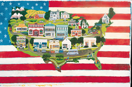 Green Thumb United States Mural